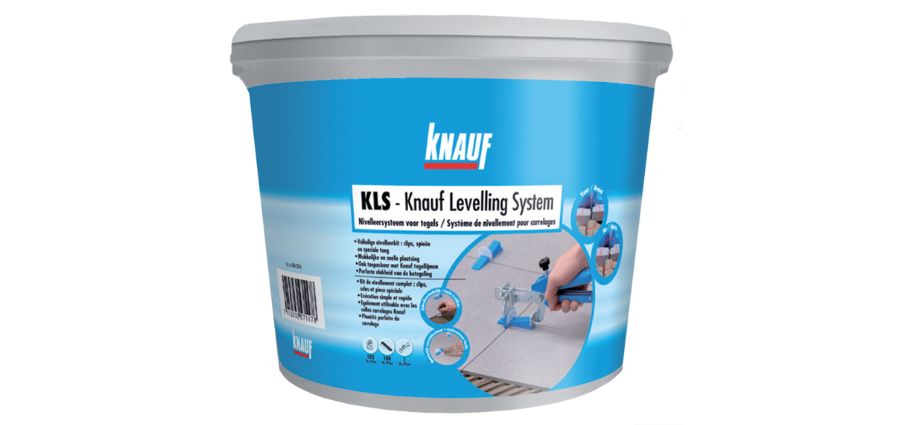 System poziomowania płytek Knauf KLS