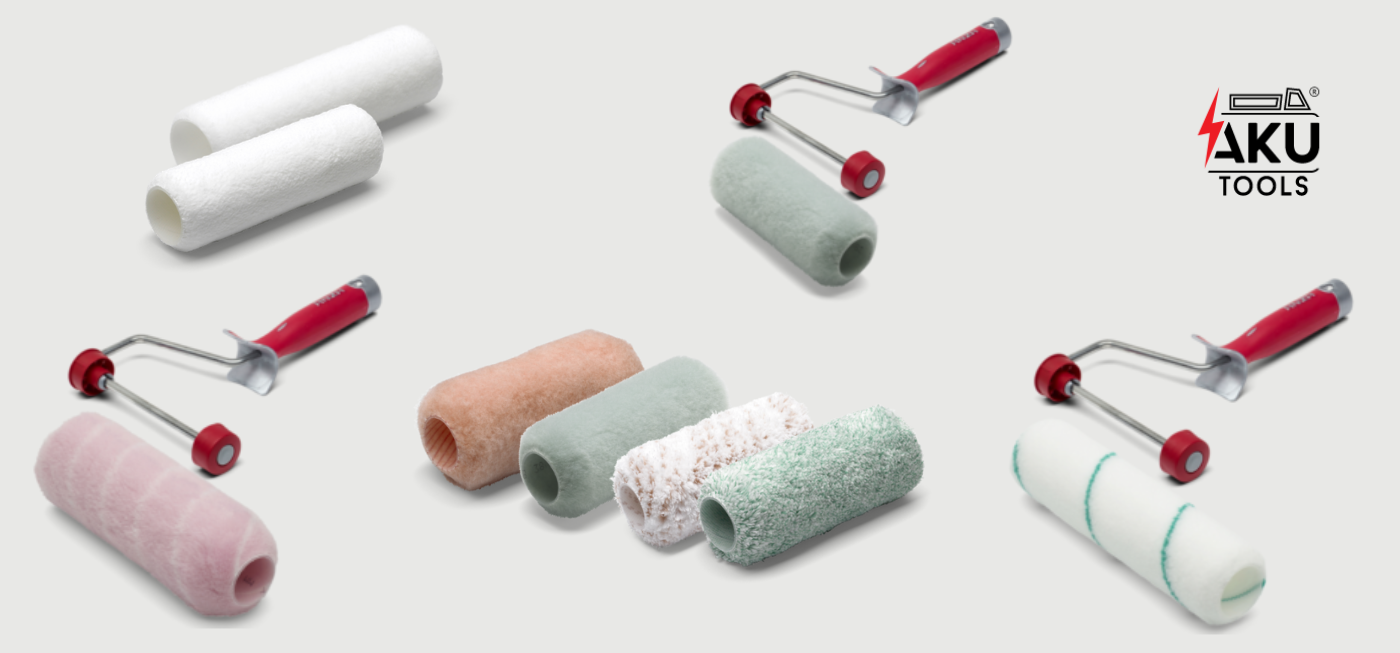 Aku Tools wałki malarskie dla profesjonalistów Anza Pro Wałki malarskie Anza Pro dostępne w ofercie Aku Tools