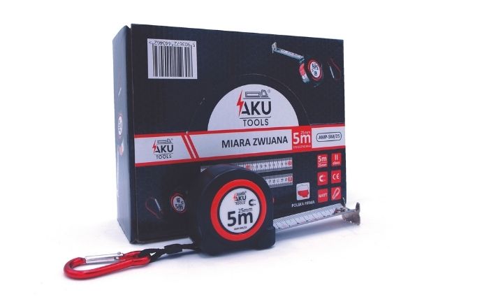 AKU Tools - Miara zwijana dwustronna z magnesem