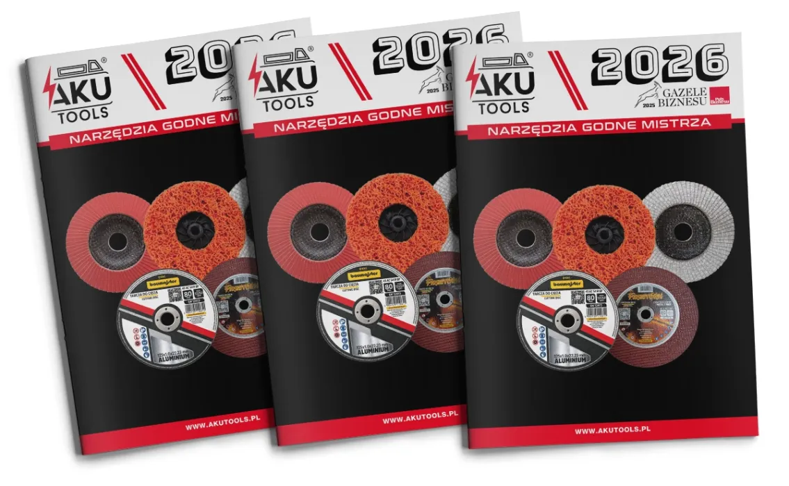 Katalog elektronarzędzi  i narzędzi AKU TOOLS 2024