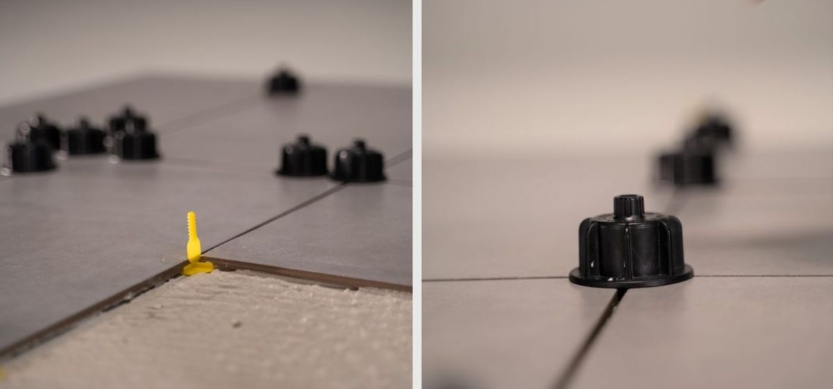 Systemy poziomowania płytek - porównanie | AKU Tools